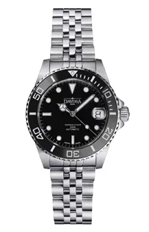 Montre Davosa Ternos Medium, cadran noir